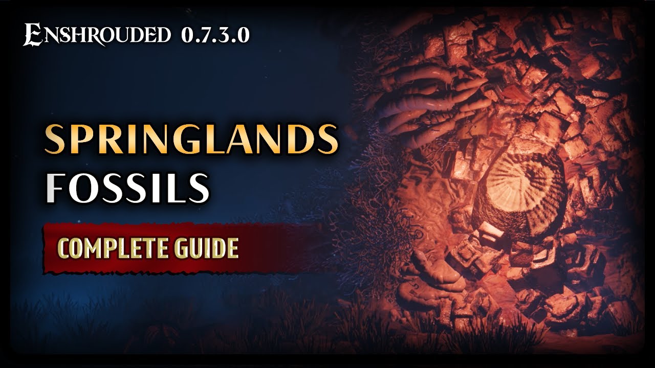 Springlands Salt Quarry Enshrouded | All Fossils in the Springlands Biome - YouTube