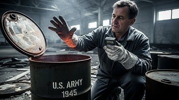 The Storage Drum That Stayed Warm Decades After Being Sealed