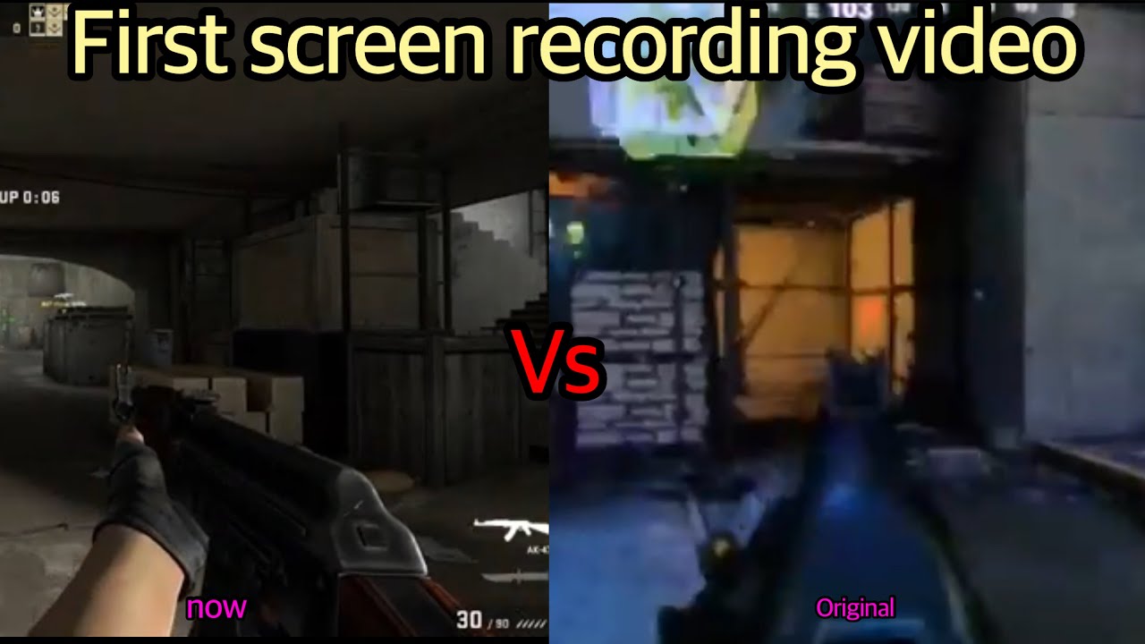 first screen Recording video - YouTube