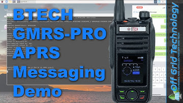 BTECH GMRS Pro APRS Demo | Offgrid Technology
