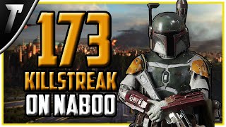 Star Wars Battlefront 2 Boba Fett 173 Killstreak (Naboo)