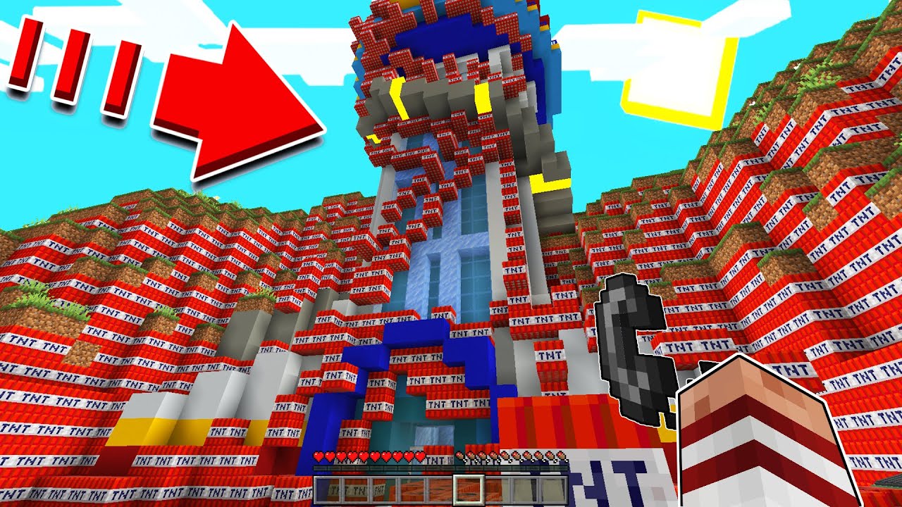 EXPLOTO LA TORRE DE LA PAW PATROL EN MINECRAFT