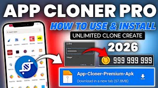 How To Use App Cloner For Any Android NoNeed Root|App Cloner Unlimited Create|app cloner premium apk screenshot 1
