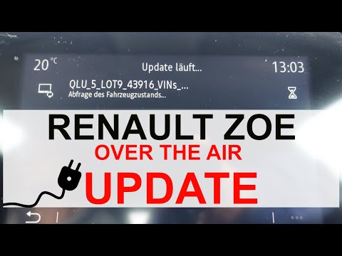 Email von Renault erhalten: Over The Air Update Renault Zoe ZE 50 R110 EasyLink