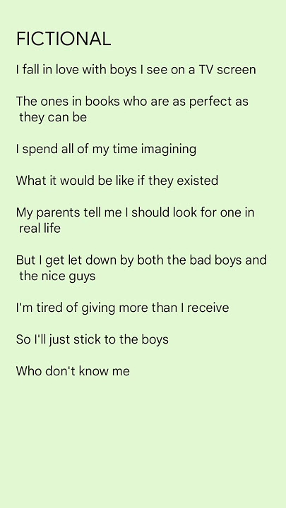 FICTIONAL//KHLOE ROSE