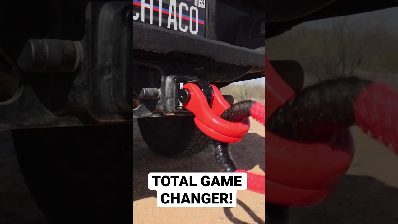 Our Mooseknuckle Split Shackles are a total game changer!