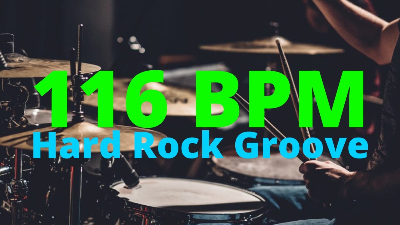 116 BPM DRUM BEAT - HARD ROCK - 4/4 DRUM TRACK - DRUM BEAT by SOLIDTRACKS