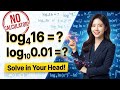 Calculate Logarithms in Your Head! 🧠 No Calculator Needed | Easy Log Tricks