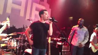 O.A.R. at the Bowery Ballroom 03.10.2012 New York, NY: No Woman No Cry w/ Wyclef Jean