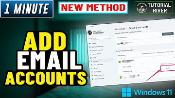 How To Add Email Accounts To Windows 11 Easy Steps 2025