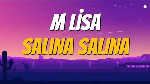 Thumbnail of M Lisa - Salına Salına (Sözleri  Lyrics Video)