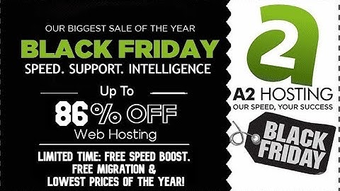 A2Hosting Black Friday Deal — #1 Web Host Plan Discounted By 86% OFF #blackfriday2024 #a2hosting
