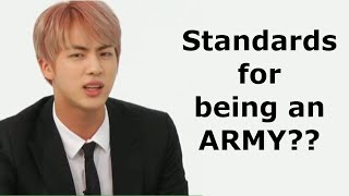 Youre not a real BTS Army if...