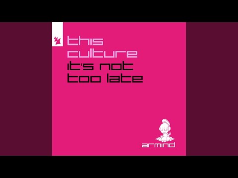 This Culture — It's Not Too Late (Extended Mix)