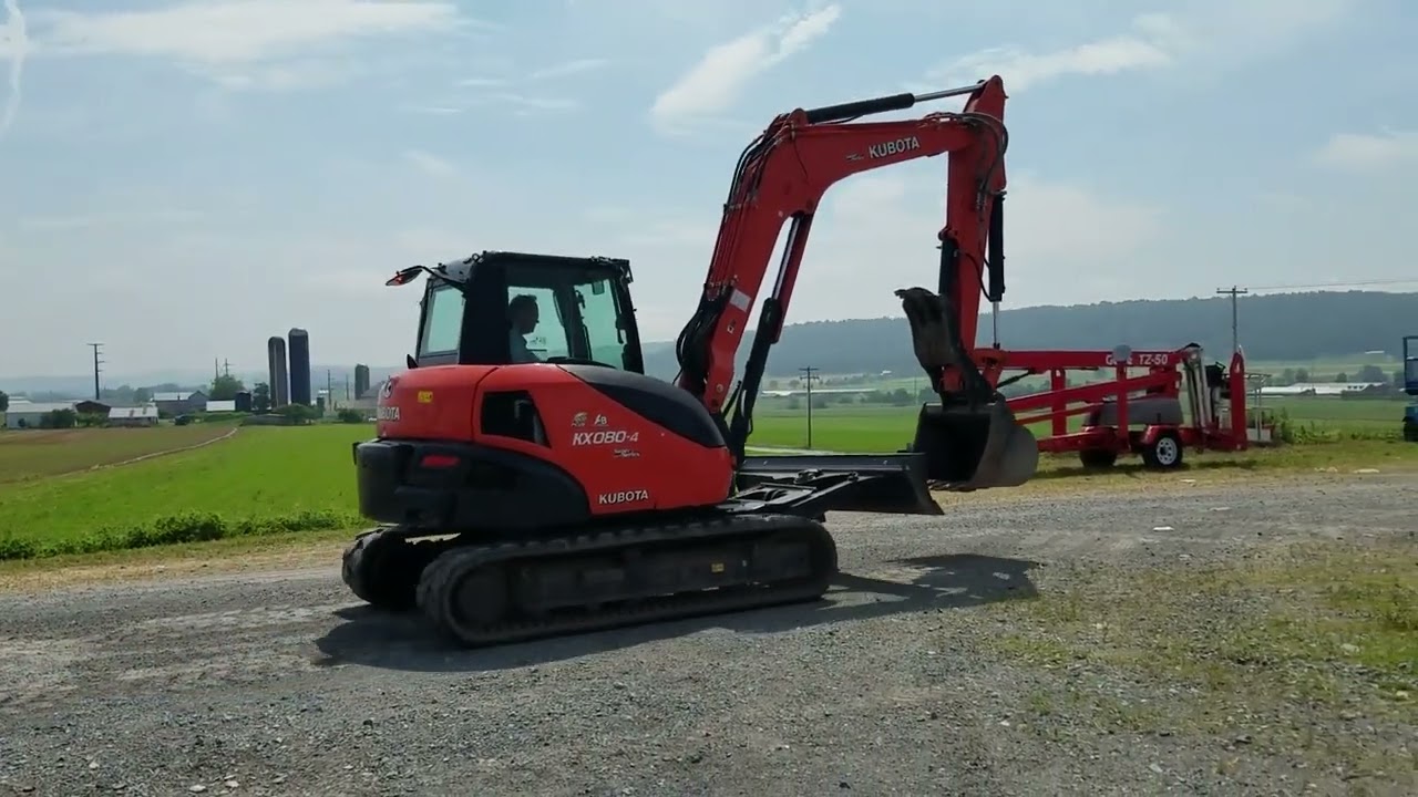 KUBOTA KX080-4 For Sale