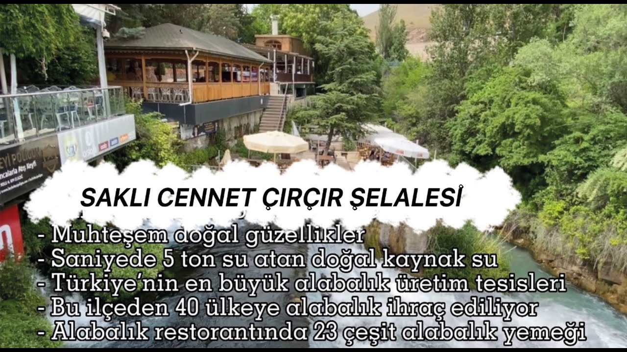 Keban Çırçır Şelalesi / Alabalık Tesisleri / Muhteşem Doğa