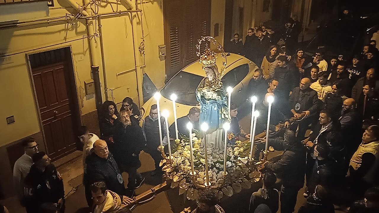 PROCESSIONE MADONNA DELLA NEVE TERMINI IMERESE 08/12/2025