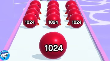 MAX LEVELS in Ball Run 2048 😎🟢⚽ All Levels Gameplay Walkthrough (Android, iOS) NEW UPDATE