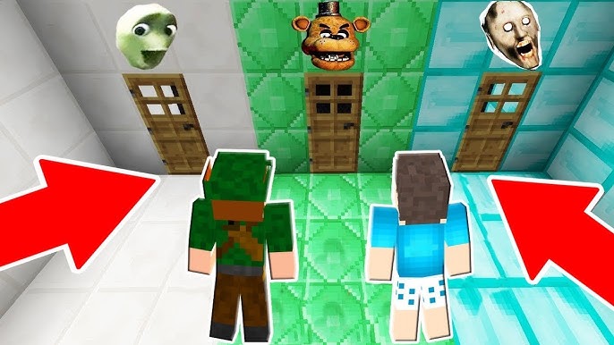 NÃO ENTRE NO TÚNEL DE JOGOS ERRADO NO MINECRAFT !! (Sonic, Roblox, PK XD) 