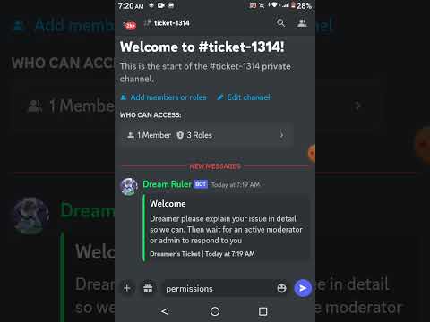 How to make a working ticket system in bdfd