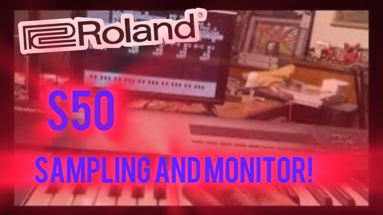 The Roland S50. It's a poor man's Fairlight. Amazing 12 bit