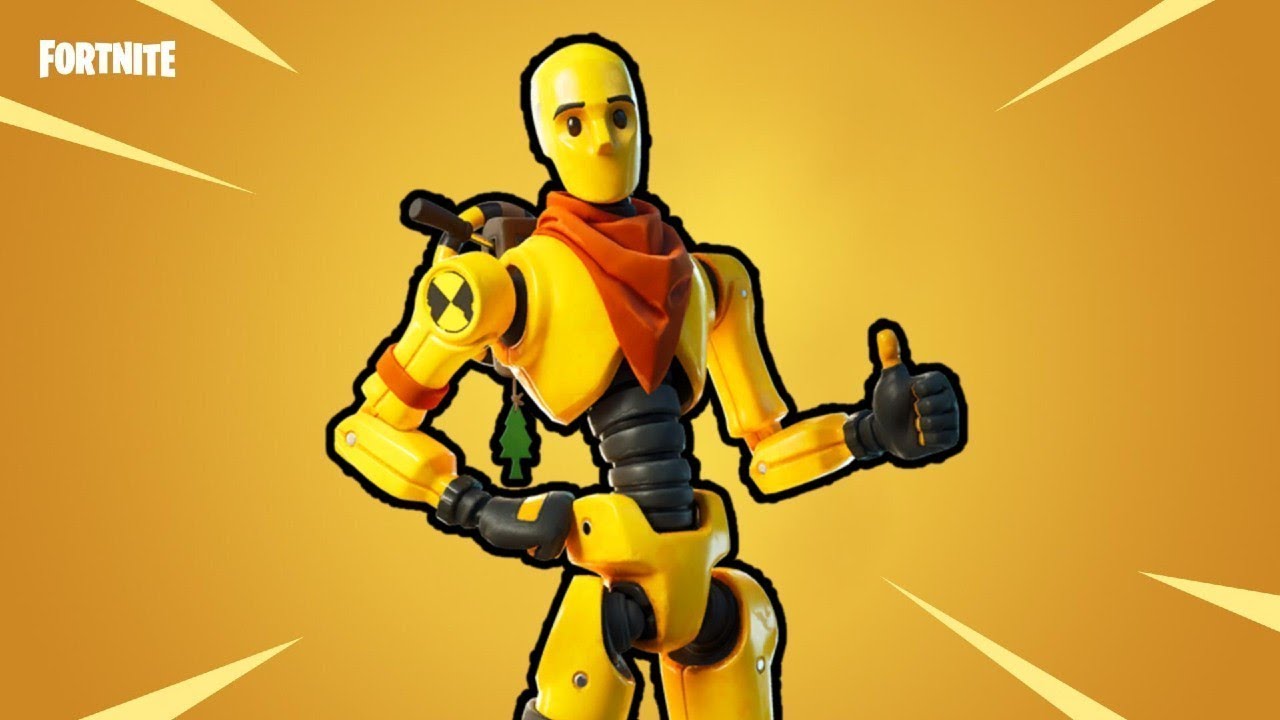 New Dummy Skin gameplay in Fortnite YouTube