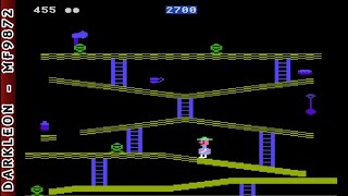 Celebrity Atari 5200 - Miner 2049er © 1983 Big Five Software - Gameplay Net Worth