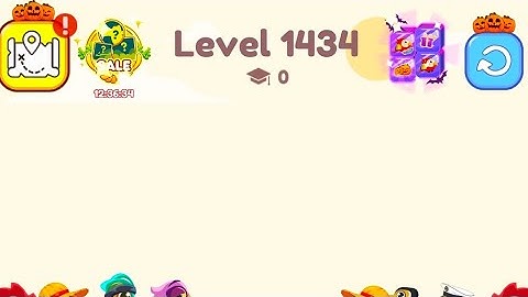 Bird shot colour game level - 1434 live streaming puzzle game 🎮