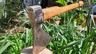 Restoration Old Axe - Restauro Accetta Bushcraft