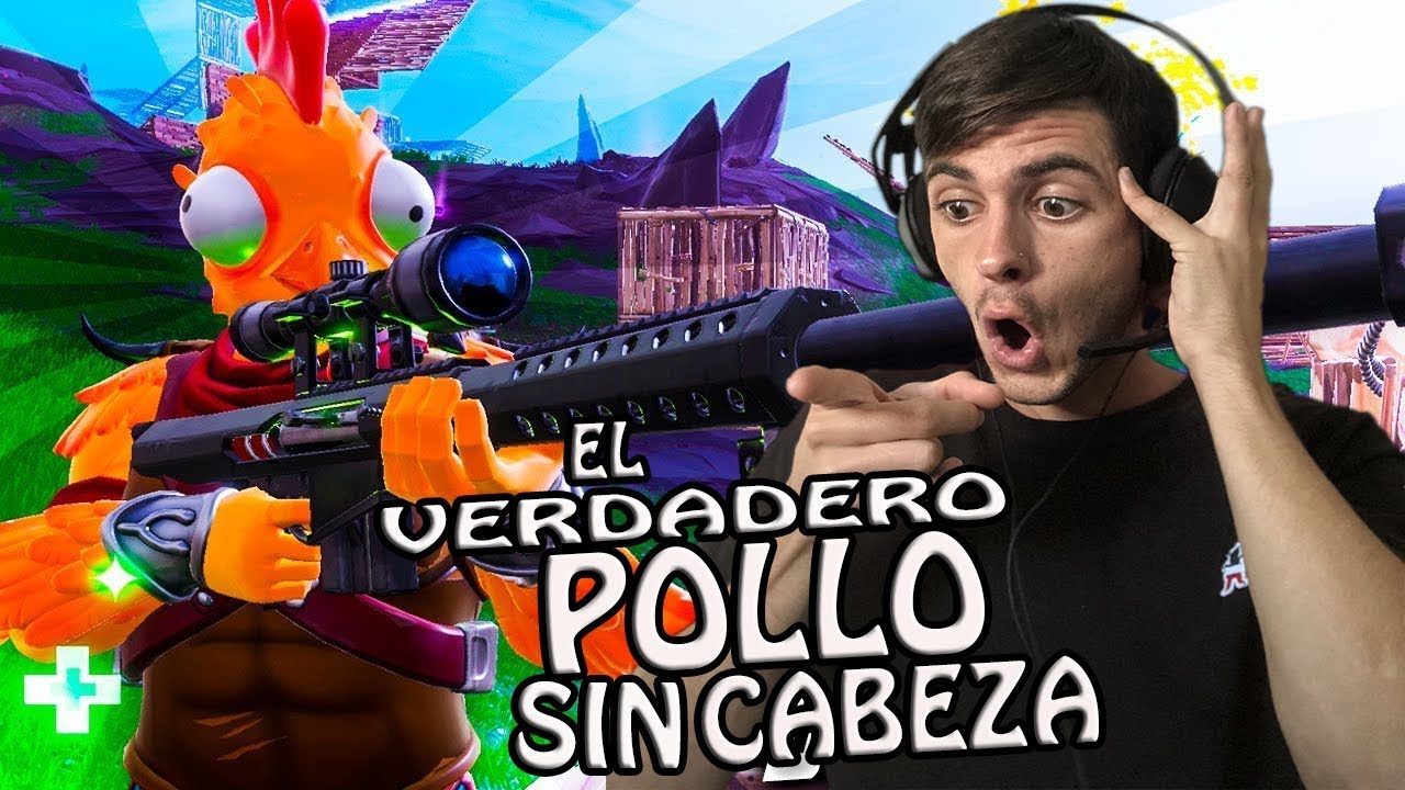 Primera victoria con el Pollo! FORTNITE YouTube