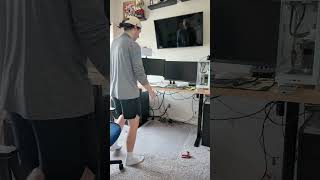 I Upgraded My Setup… Dual Monitor Arm Install 😮‍🔥