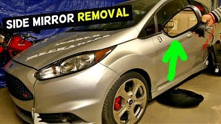 HOW TO REMOVE AND REPLACE SIDE VIEW MIRROR ON FORD FIESTA MK7