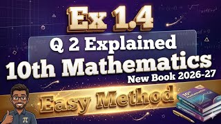 Ex 1.4 Class 10 math| 10th math chapter 1 exercise 1.4