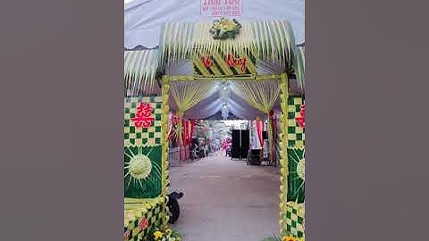 Cổng Lá Dừa Đậm Chất Quê Miền Tây