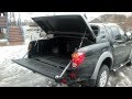 Кунг крышка пикапа Mitsubishi L200 07- Full-Box Фул-Бокс черный