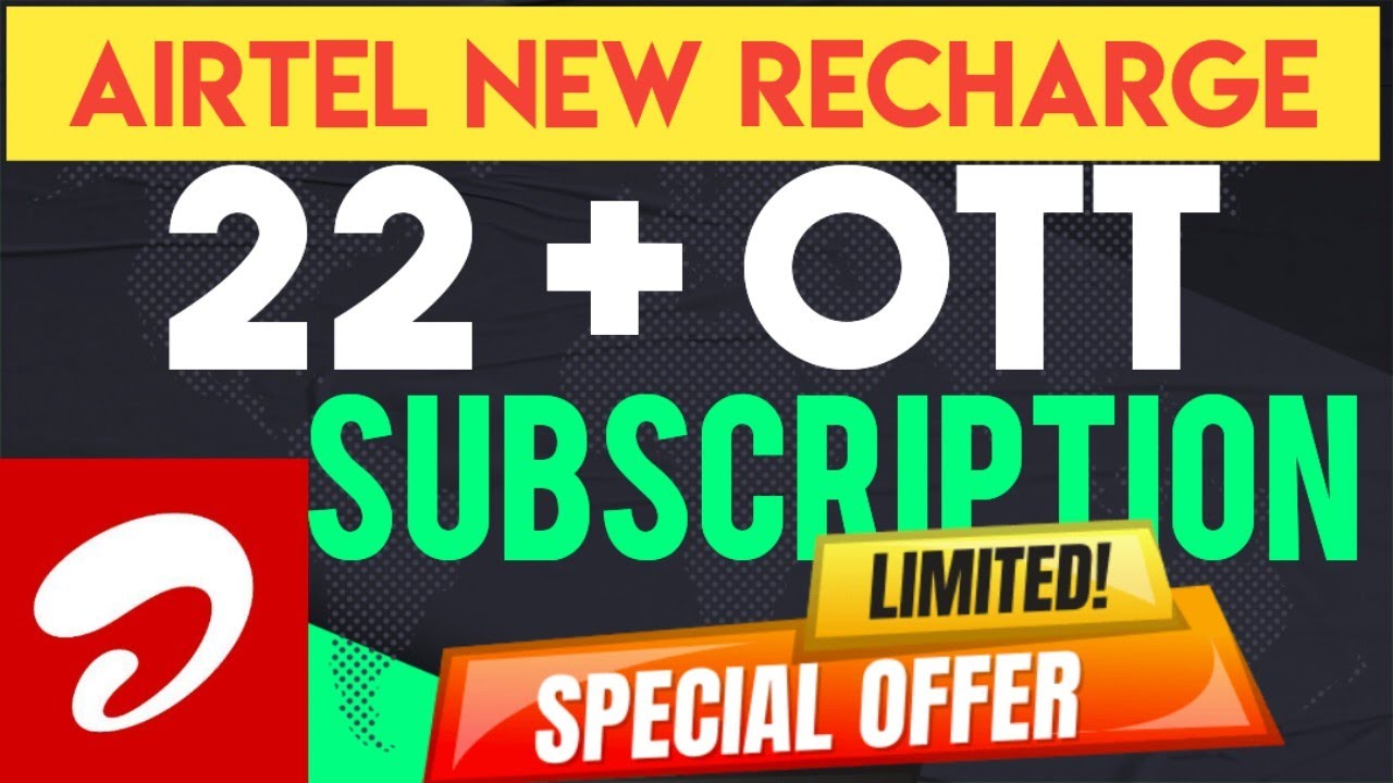 Airtel Recharge plan | best recharge plan one month & one year | 