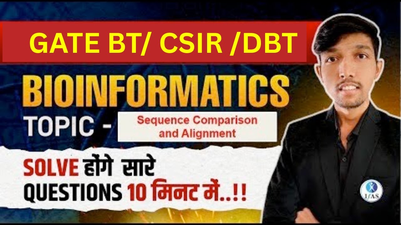 BIOINFORMATICS CONCEPT SEQUENCE COMPARISION AND ALIGNMENTS