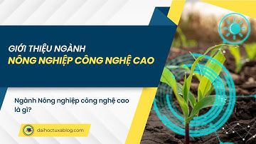 Giới thiệu ngành Nông Nghiệp Công Nghệ Cao I Ngành nông Nghiệp Công Nghệ Cao là gì?