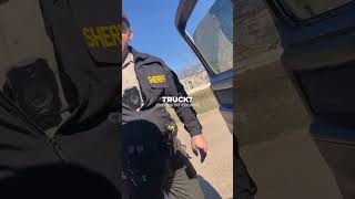 Sheriff Draws Weapon Over Mud Flaps #crime #foryou #viral #trending #fypシ #cops