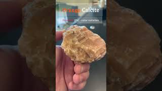 Discussing Minerals: Gorgeous Orange Calcite #minerals