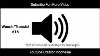 Sound effect Woosh | efek suara untuk transisi # 16