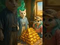 AI Cat quest video | cute cat and genie lamp