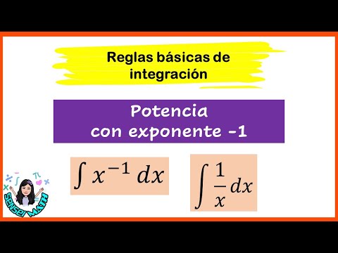 Integrar una potencia con exponente -1
