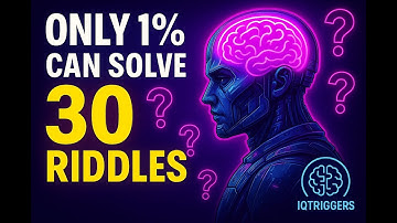 👉 Riddle Challenge: Only 1% Can Solve These 30 🧠 Puzzles
