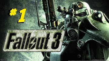 Lets Play Fallout 3 Part 1 Growing Up To Escape The Vault.
