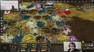 Rusviet Mechanical 16 Turns - LIVE stream - Scythe Board Game