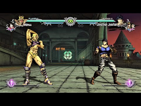 Wamuu vs Jonathan Joestar (Hardest AI) - JoJo's Bizarre Adventure: All Star Battle R