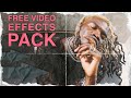 Free editing pack  film scans paper assets luts overlays  more 