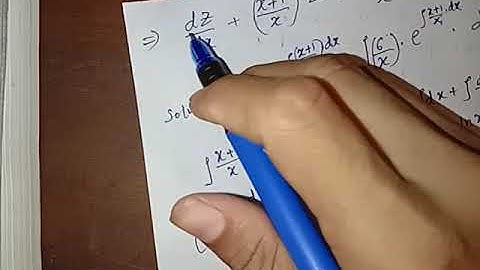 Bernoulli equations ; IIT Jam maths MA exam lesson