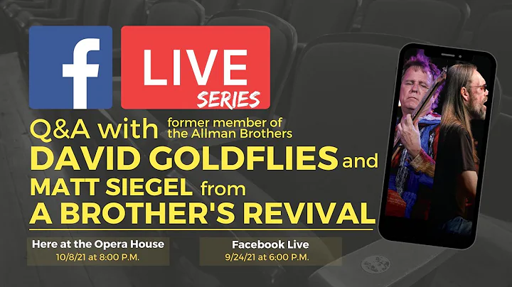 #LIVE Q&A with David Goldflies and Matt Siegel fro...